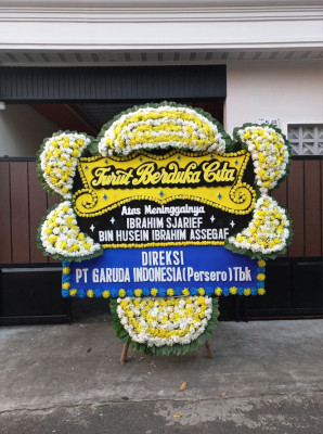 Papan Bunga Duka di Nania