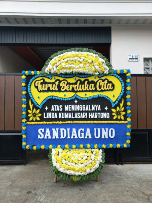 Papan Bunga Duka di Nania